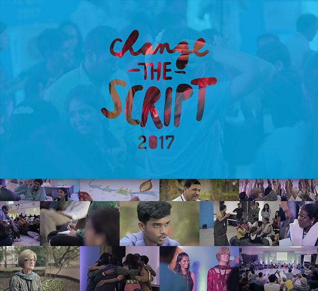 Poster and thumbnails for Change the Script