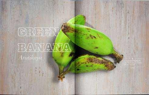 Green Banana page spread.