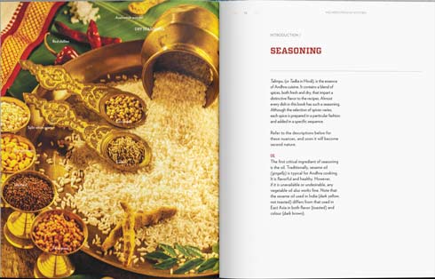 Seasoning page spread.