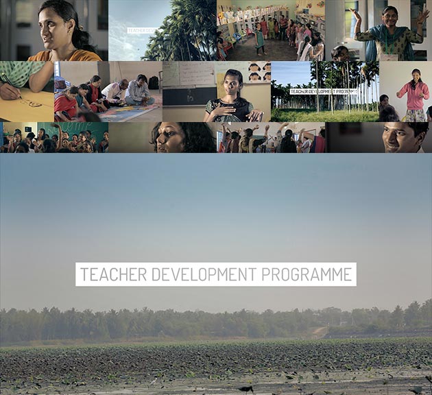 Poster and thumbnails for Teacher Development Programme